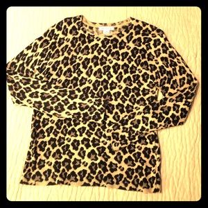 Liz Claiborne cotton knit sweater